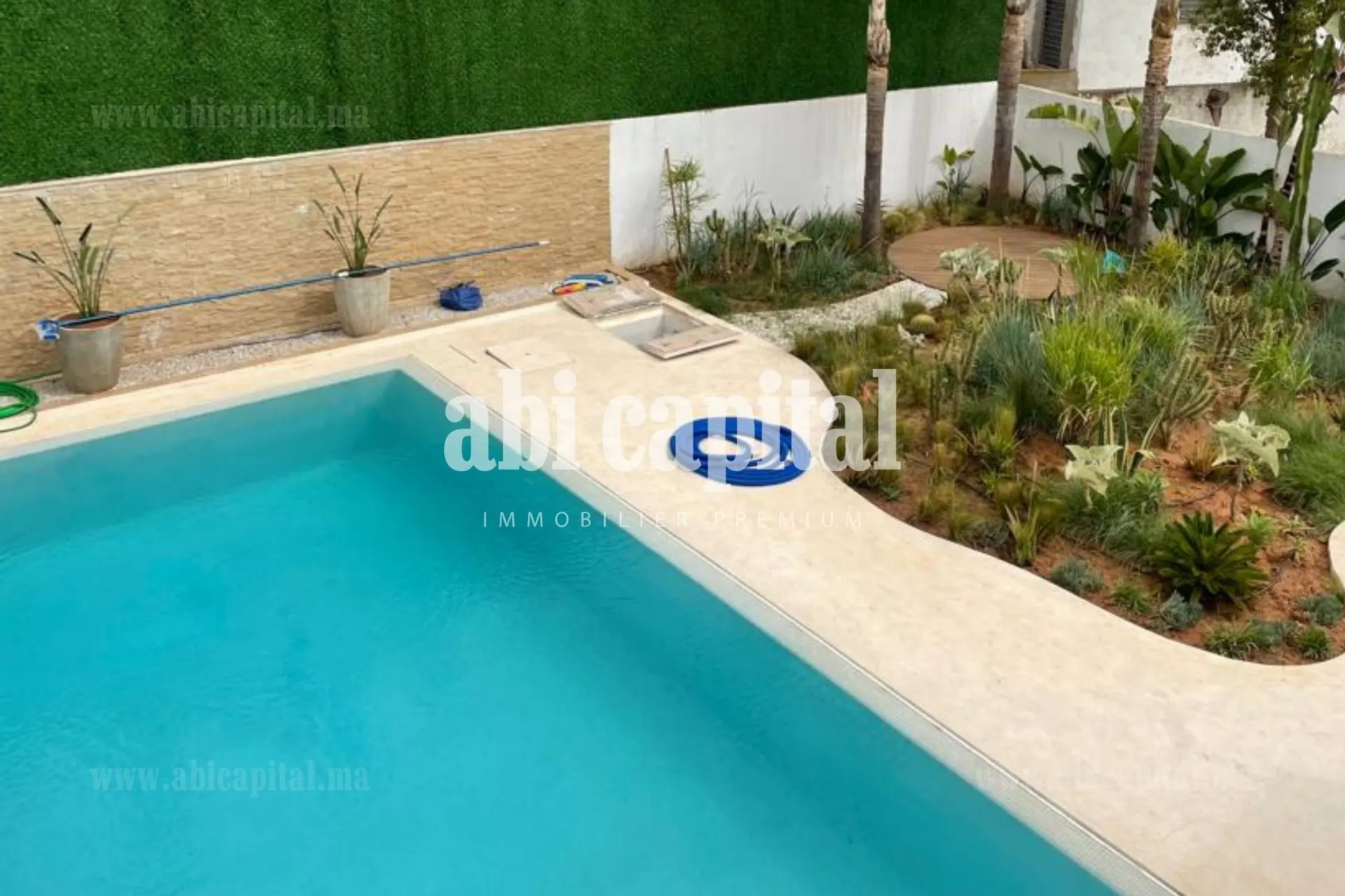 Villa meublee avec piscine, Villa en Location Rabat El Menzeh  - picture 6