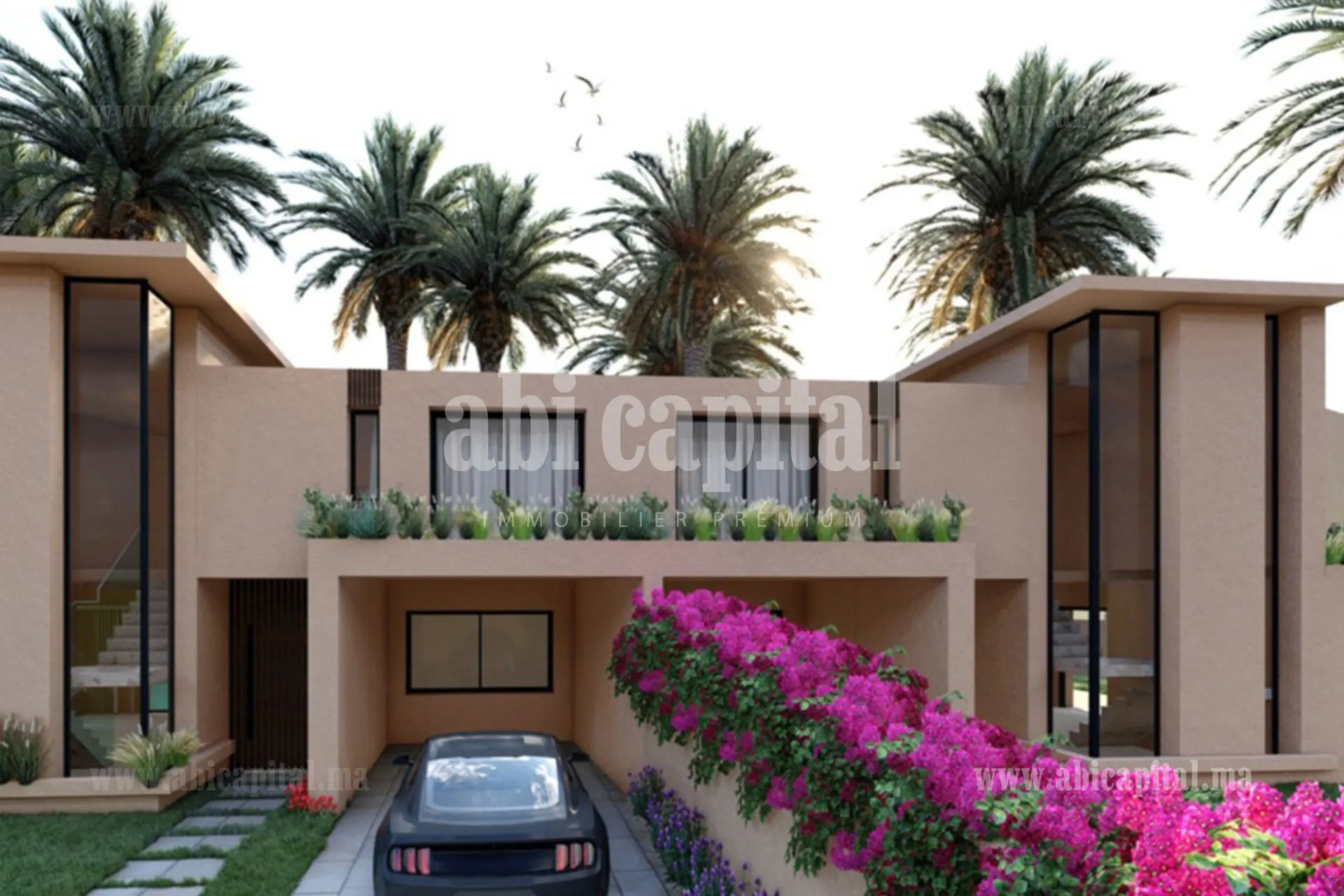 Villa sur plan haut standing, Villa en Vente Marrakech Autre  - picture 9