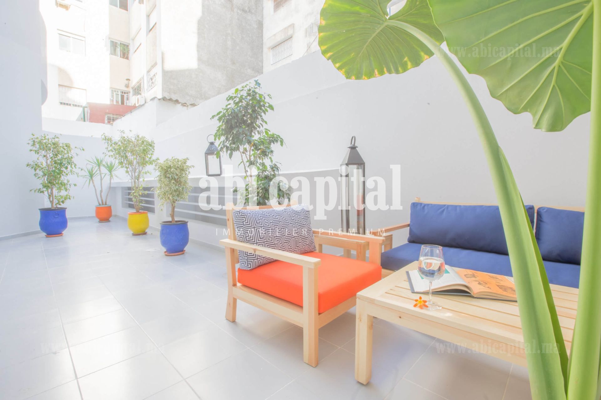 Appartement en location avec terrasse, Appartement en Location Saisonnière Rabat Agdal  - picture 8