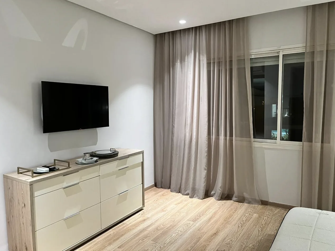 Appartement meublé à louer Prestigia | 170 m², 3 chambres, Appartement en Location Rabat Hay Riad  — photo 3