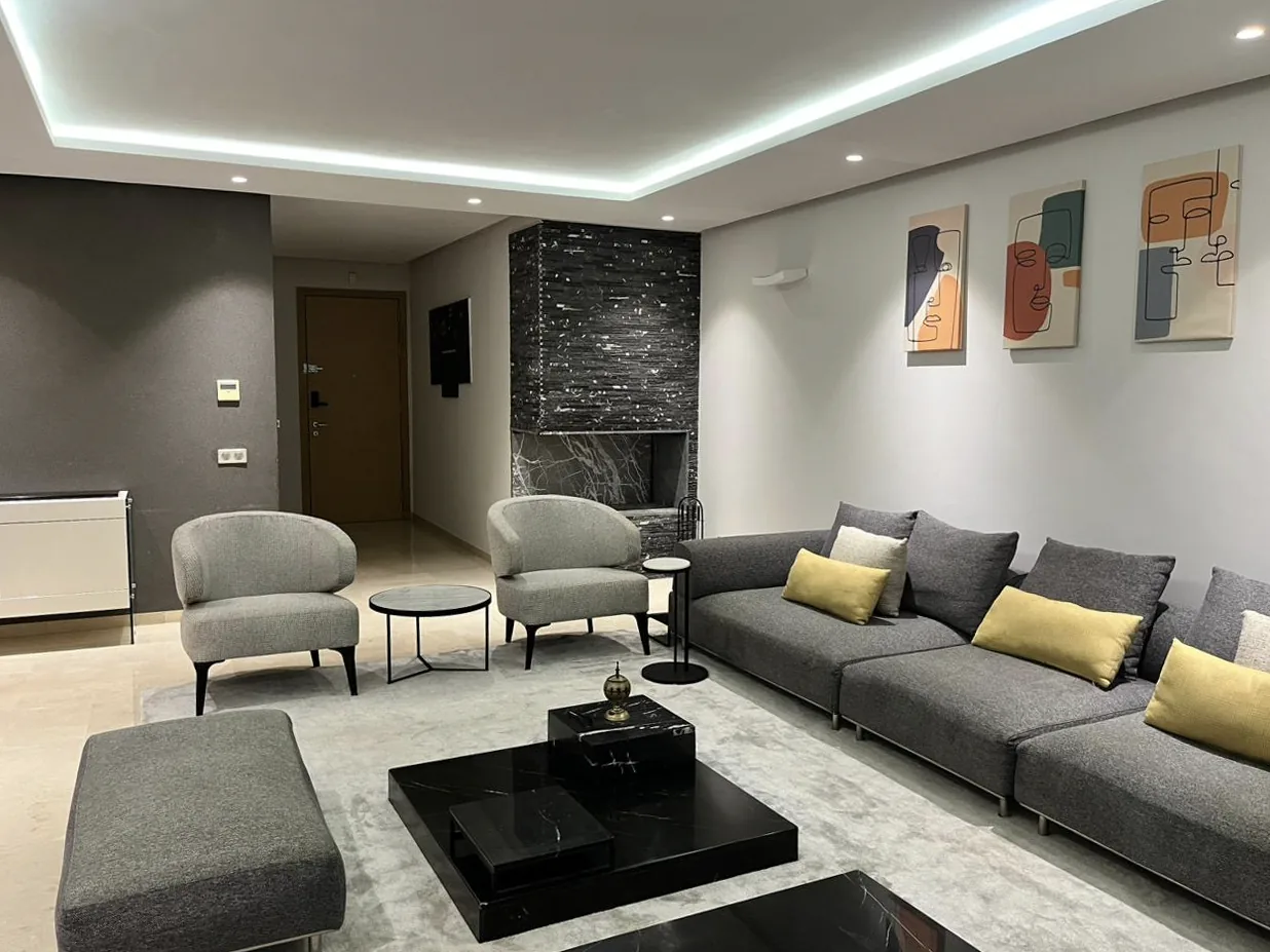 Appartement meublé à louer Prestigia | 170 m², 3 chambres, Appartement en Location Rabat Hay Riad  — photo 8