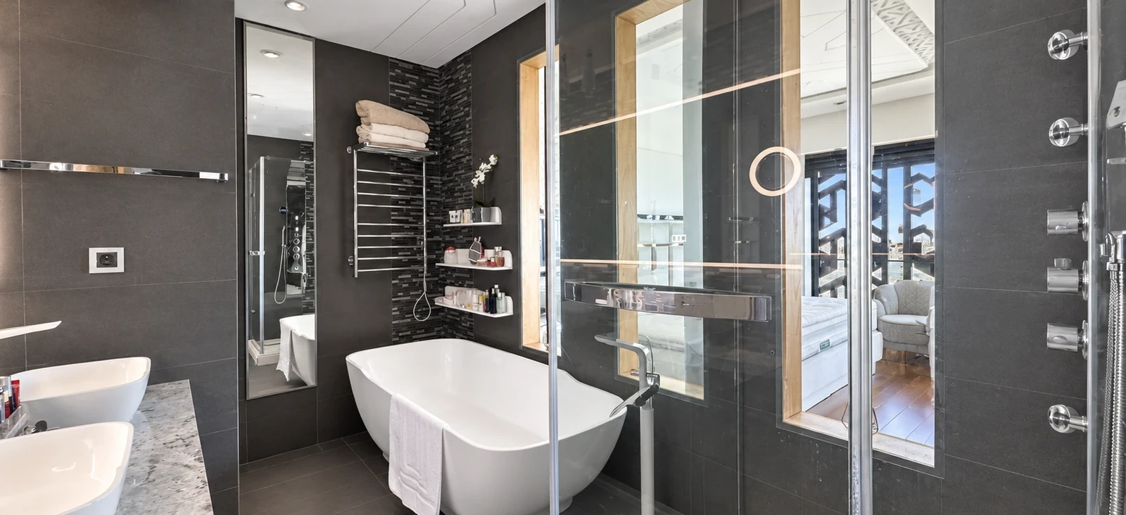 Appartement meublé de 190 m² au dernier étage, Hay Riad — photo 1