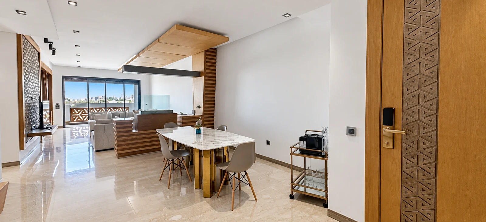 Appartement meublé de 190 m² au dernier étage, Hay Riad — photo 8