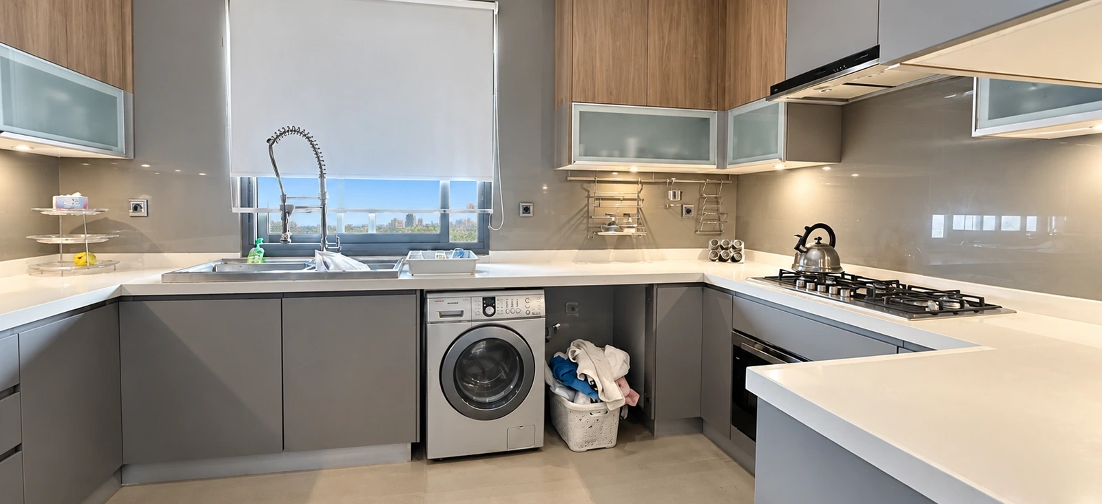 Appartement meublé de 190 m² au dernier étage, Hay Riad — photo 9