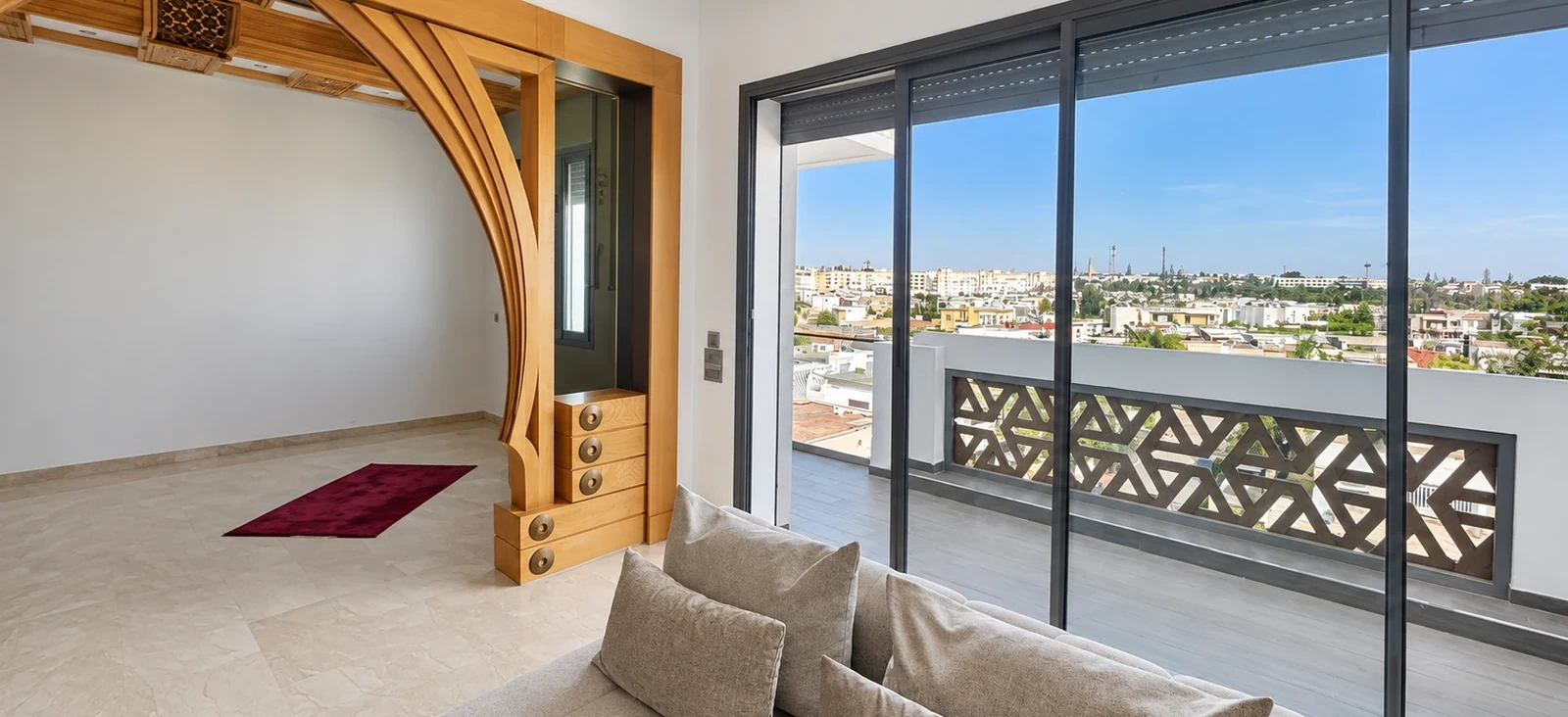 Appartement meublé de 190 m² au dernier étage, Hay Riad — photo 11